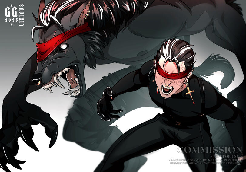 Finneas Feat. Au werewolf form